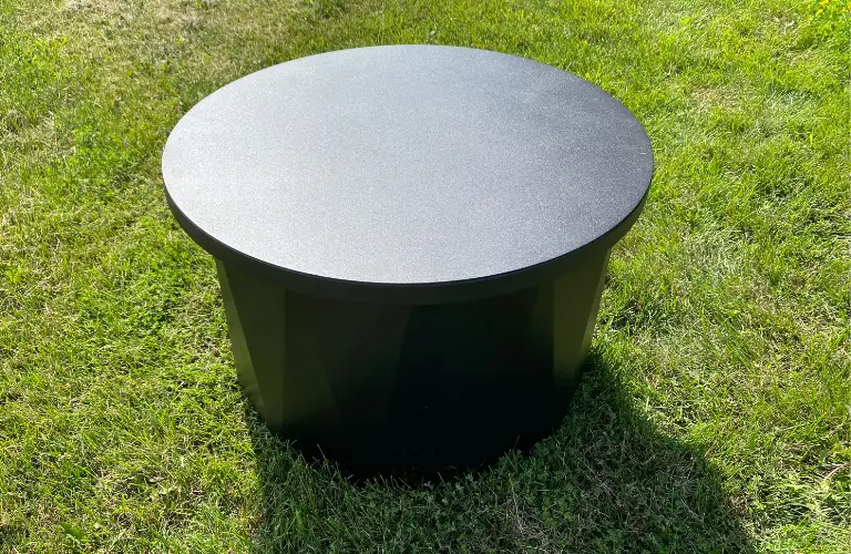 blue sky fire pit accessory, the table top